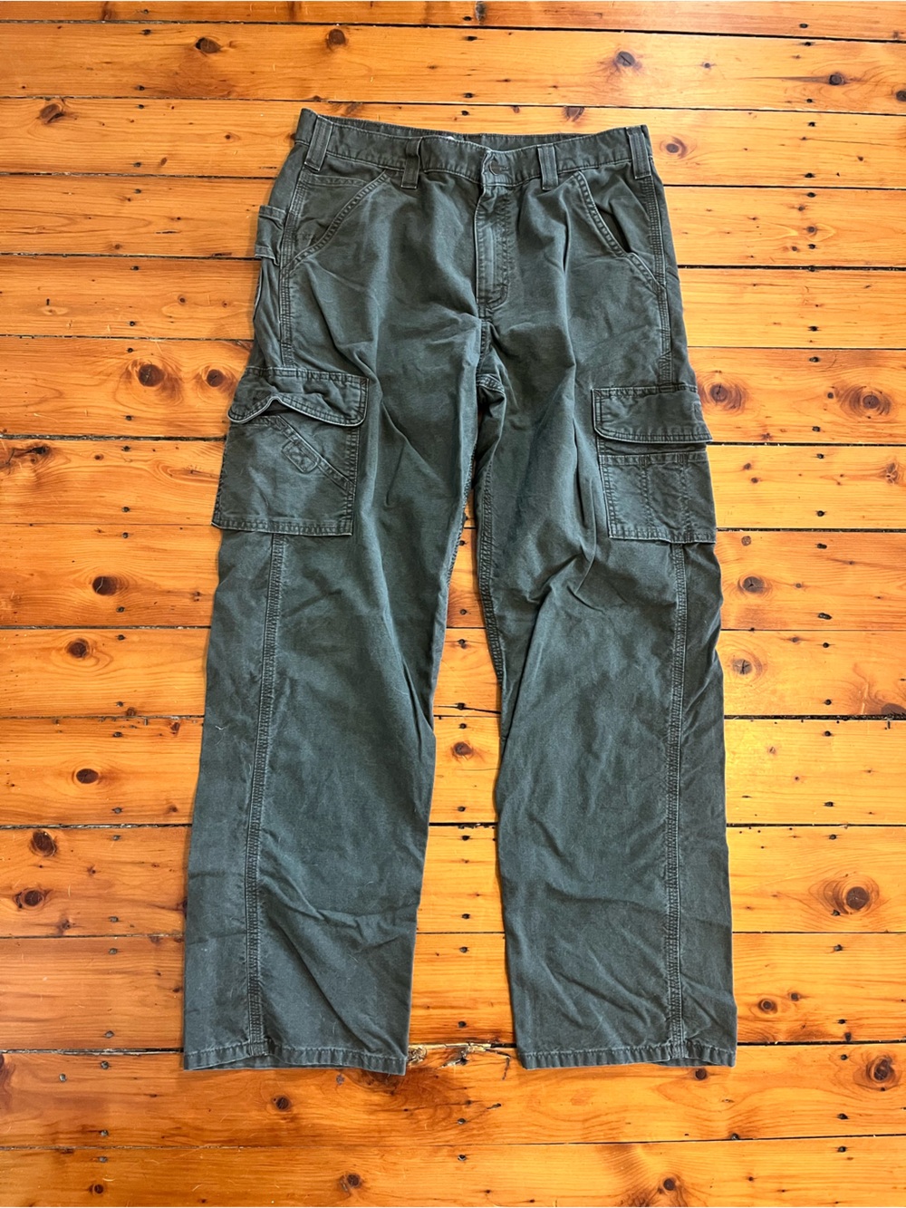 Carhartt Olive pants 34x34